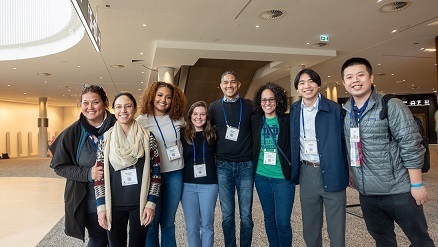 Faculty members and students at CHI 2023